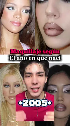 Maquillaje según el año que nací😱 (2005)🫶 #makeup #2005 #maquillajeseguntuaño #maquillajesegunelañoquenaciste #makeupchallenge  