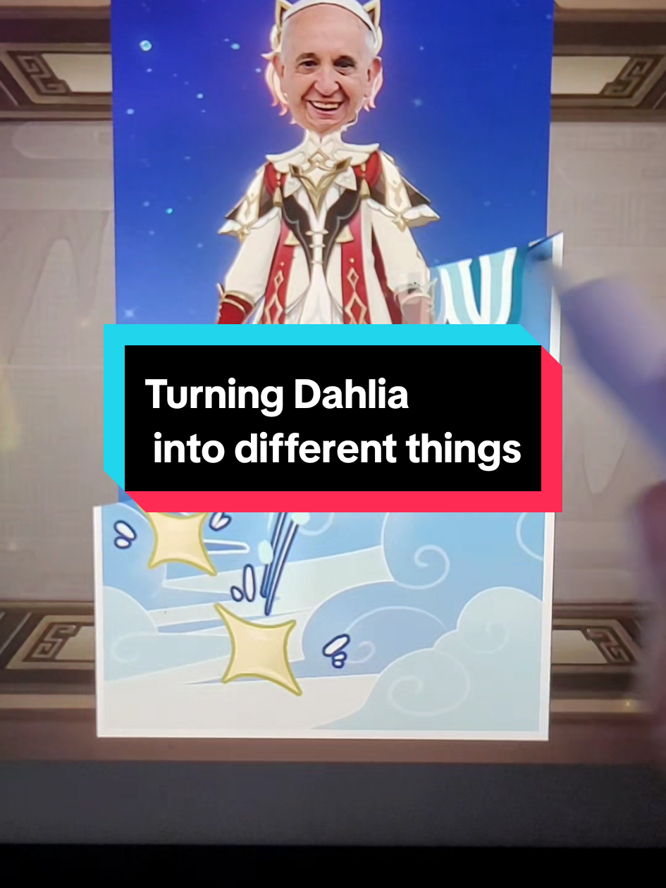 One more go  #genshinmemes #genshindahlia #GenshinImpact #genshinmerch #genshin 