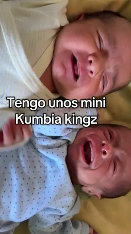 Broma no es 🙃 #kumbiakings #gemelos #llanto #fyp #maternidad 