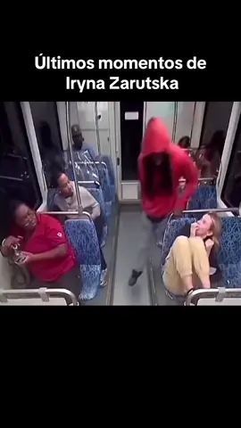 VIDEO IMPACTANTE MUESTRA A UNA MUJER UCRANIANA HERIDA EN UN TREN DE CHARLOTTE #irynazarutska #justice #crime 