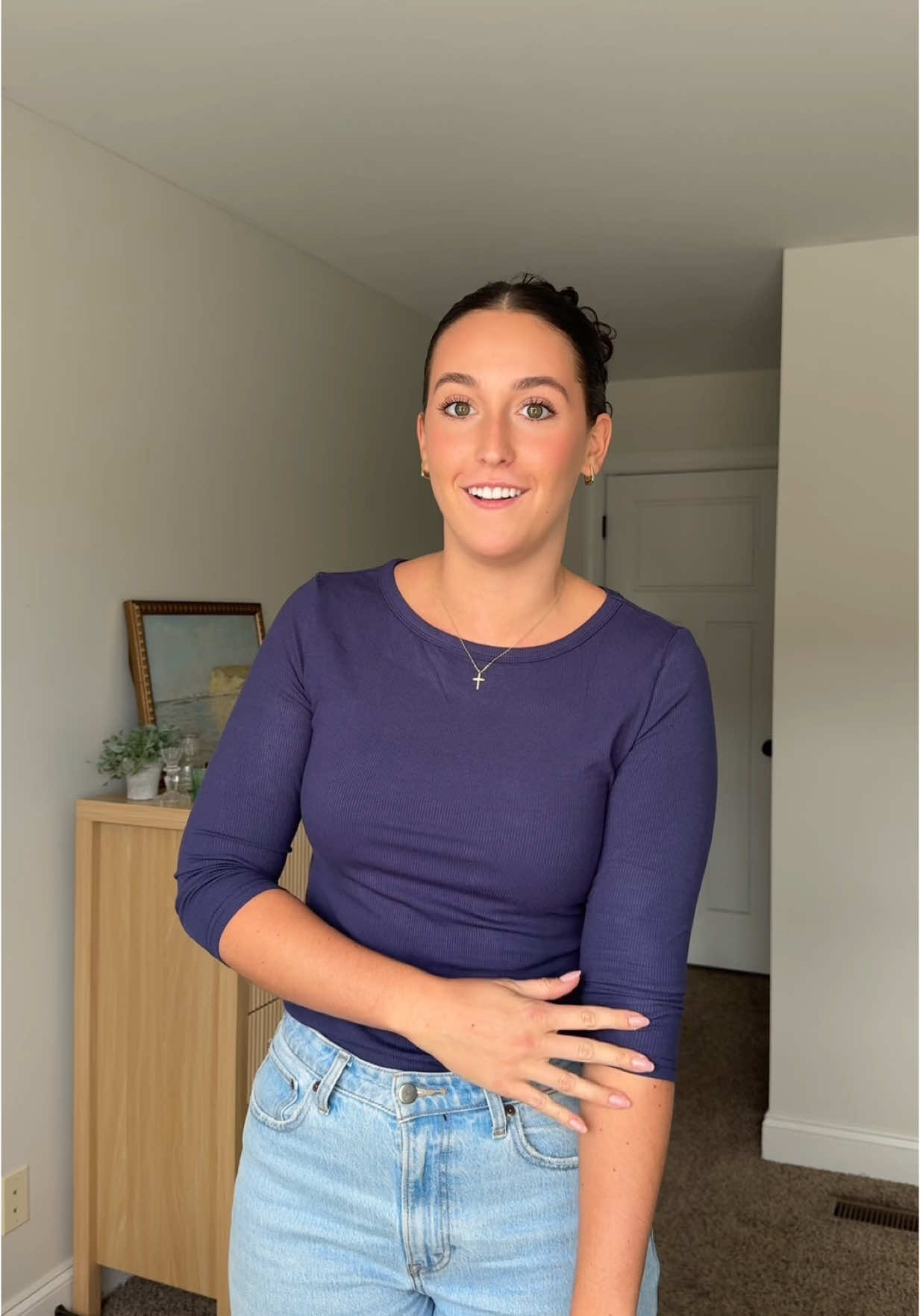 The perfect half sleeve shirts for fall! #shirt #falldealsforyou #fallfashion #shirts #outfitinspo #tiktokshop #tops #falloutfits 