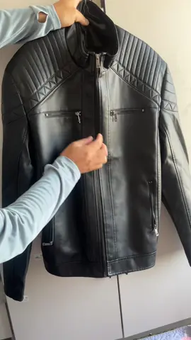 #tiktokshop #fallfreshness #leatherjacket #menjacket 