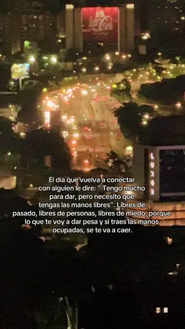 Aprendiendo a soltar 🫶🏾 El arte de empezar de nuevo 😍 #amor #caracas #noche #parejas #parati 