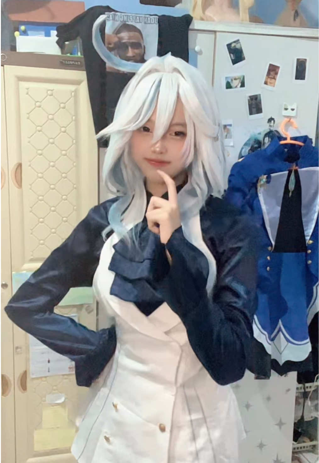 nih senyumm niii😡😡 #cosplaying #furina #dance #cute #furinacosplay 