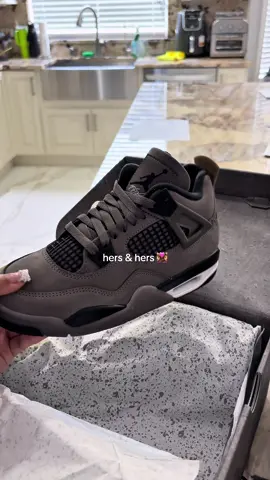 she’s slowly turning me into a sneakerhead 😍 #cavestone4s #fyp #foryou #jordans #viral  