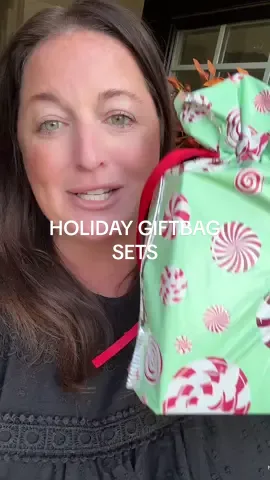 Finally no more wrapping gifts with these gift bags 🎄  @QVC, Inc  #giftbags #holidaygiftbags #christmaswrapping #holidaywrappingideas #christmasgifts