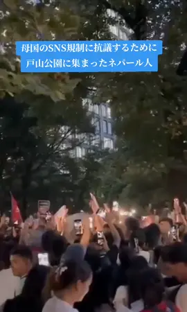 #ネパール人 #sns規制 #集まる #戸山公園 #母国でやってくれ 