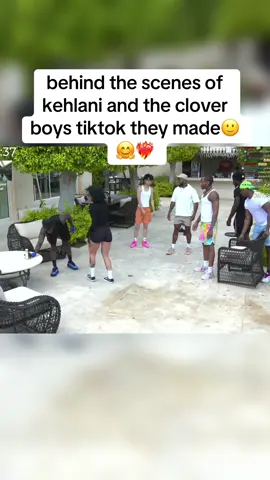 behind the scenes of kehlani and the clover boys tiktok they made🙂🤗❤️‍🔥 #mafiathon3 #kehlani #kaicenat #tylil #rayasianboy 