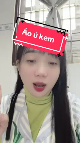 Áo ủ kem đẹp trắng xinh #ukem #aoukem #aocolo 