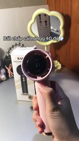 Quạt cầm tay mini siuu hot🌬#xhuongg #viral #quatcamtayminicaocap 