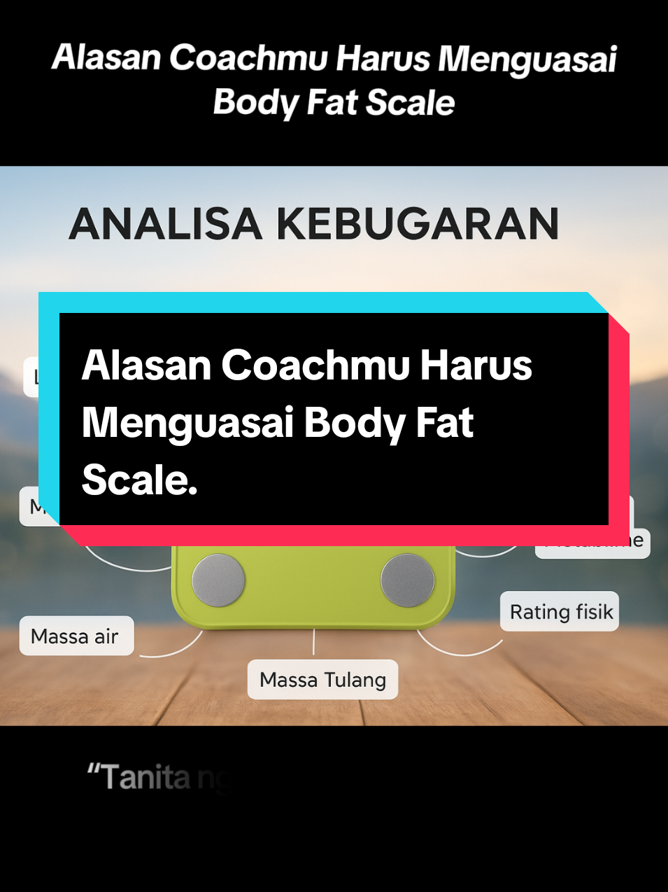 Alasan Coachmu harus menguasai Body Fat Scale #herbalife #dietmedan #diet #medan #fyp 