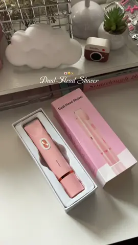 this dual-head shaver perfect for gift this Christmas 💫💕 #shaver #electricshaver #shaverforwomen #shaverformen #giftideas #giftforher #giftforhim 