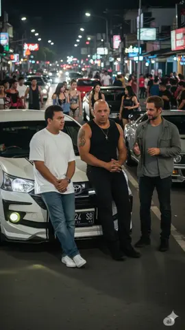P Balap 😝 #aivideo #aiviral #trendai #dominictoretto #fastandfurious 