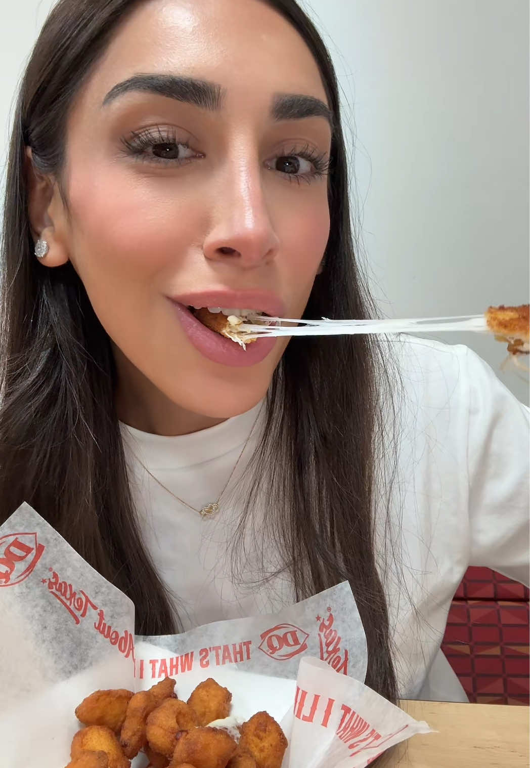 Another day, another chicken tender @Dairy Queen #dairyqueen #dq #mukbang #eating #fastfood 