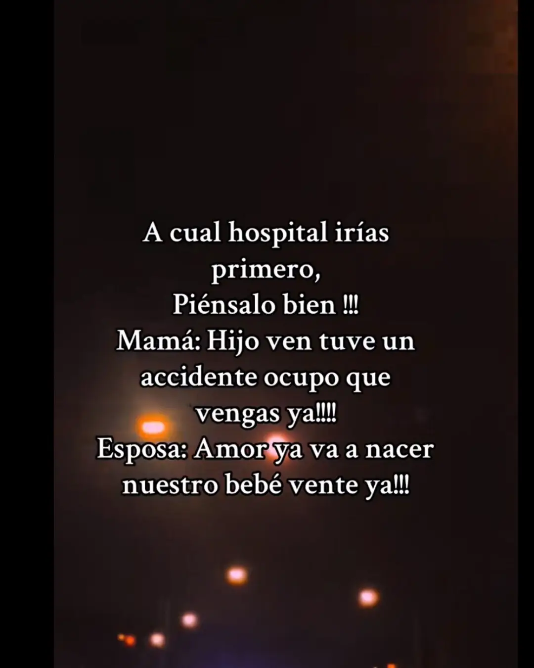 Yo le diría amor vaya donde su madre yo lo espero aquí ya el doctor me va a atender bendiciones y k se mejore su mamá #catrachita504🇭🇳💙🌻😍🇺🇸🇺🇸 #en_para_ti🌻 