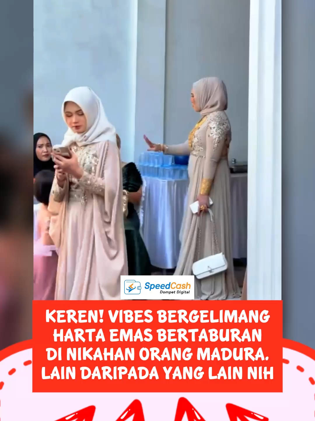 Shining Shimmering Splendid di vibes nikahan orang madura - SpeedCash sc: ourmoment25_ #berita #info #fyp #ForYou #speedcash