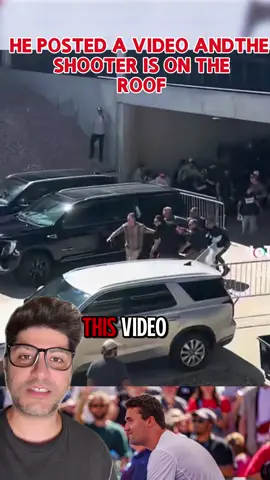 They posted a video of the shooter on the roof at the Charlie Kirk event #Utah #CharlieKirk #News #Shooting