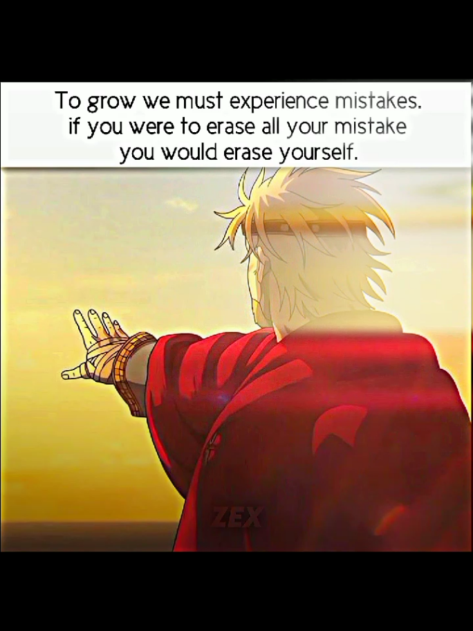To grow we must experience mistakes. #edit #kindness #anime #goodvibes #vinlandsaga 