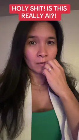 Go watch and tell me something’s not off… https://youtu.be/-q1N6Akpz9c?si=ANKHpave2QZ4WhY_  What the f*ck?! AI experts, please chime in! #greenscreenvideo 