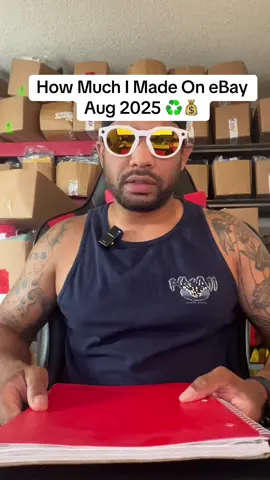 How Much I Made On eBay Aug 2025 ♻️💰 I sell full-time on eBay selling men’s clothing. Some of my journey on TikTok follow for more reselling tips. ###ebayseller##reselling##resellercommunity##ebay##thrifttok