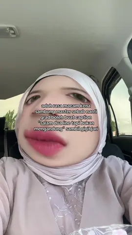 tapi kalau boleh buat caption “salam dua line master + mengandung” pon best jugak ekk