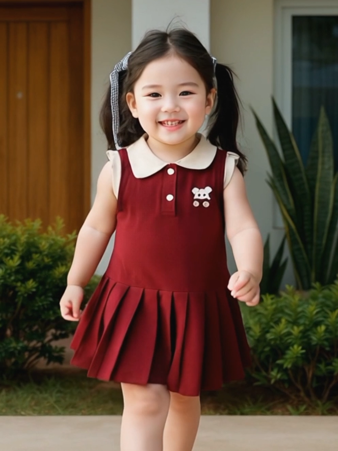 Dress anak cantik lucu baju anak perempuan #dressanak #bajuanak #setelananak 