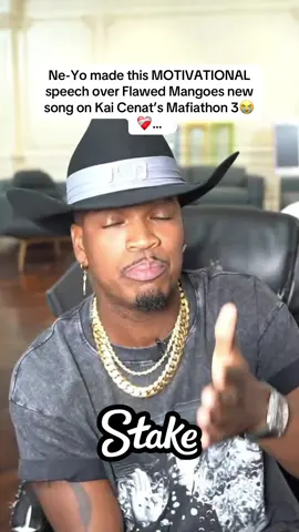 Ne-Yo made this MOTIVATIONAL speech over Flawed Mangoes new song on Kai Cenat’s Mafiathon 3😭❤️‍🩹… #kaicenat #neyo #mafiathon3 