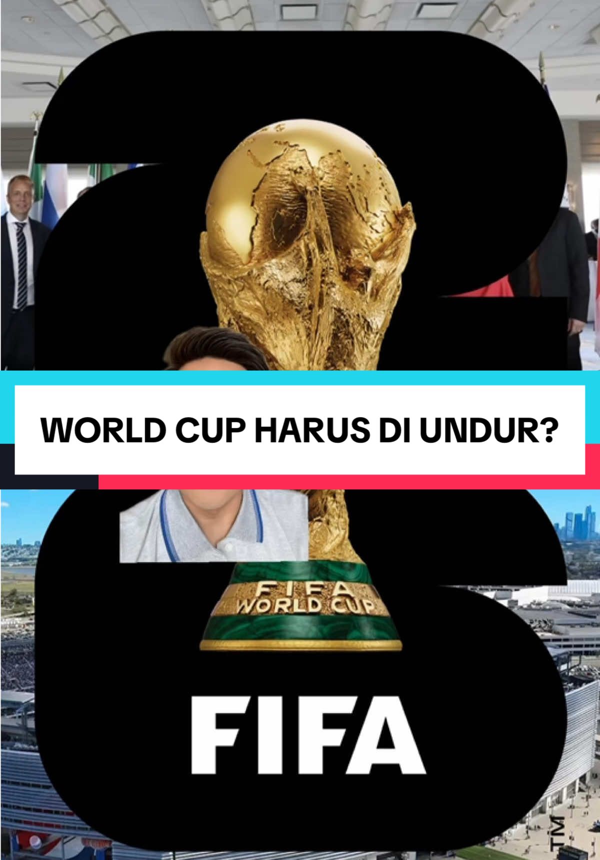 World Cup harus pindah tempat? 💀 #messi #neymar #ronaldo #realmadrid #barcelona 
