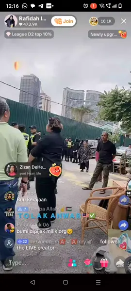 #kampung baru terkini recod...dari live