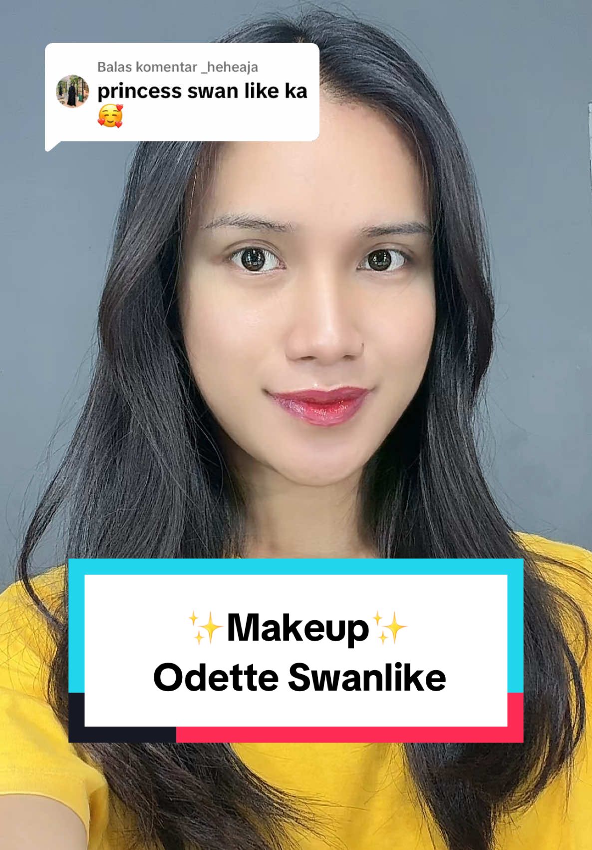 Membalas @_heheaja Odette Swanlike🥰🩵🩷 #swanlike #cosplay #gayadirumah #barbiecianjur 