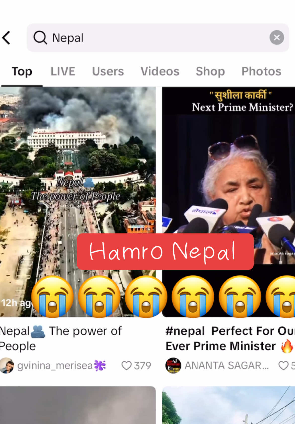 Aba ta searching ma Nepal yesto vayoo 😭😭😭 #fyp #nepal #stopcorruption #zenz 