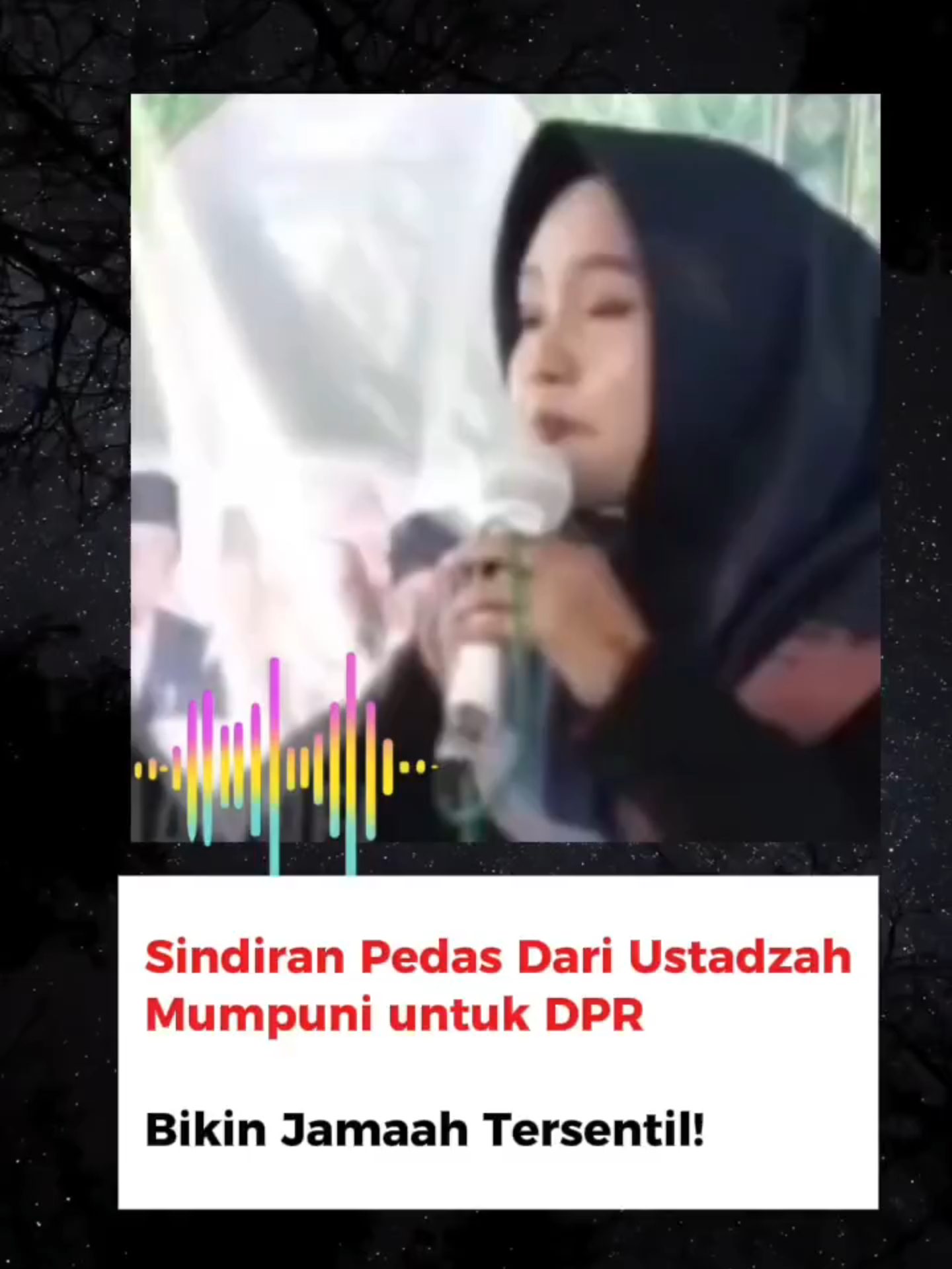 Sindiran keras ustadzah mumpuni untuk dpr #fypage #ustadzahmumpuni #mumpuni_handayayekti #dpr #kajianislam