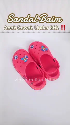 #sandalanak #sandalanakcowok #sandalbaim #review 