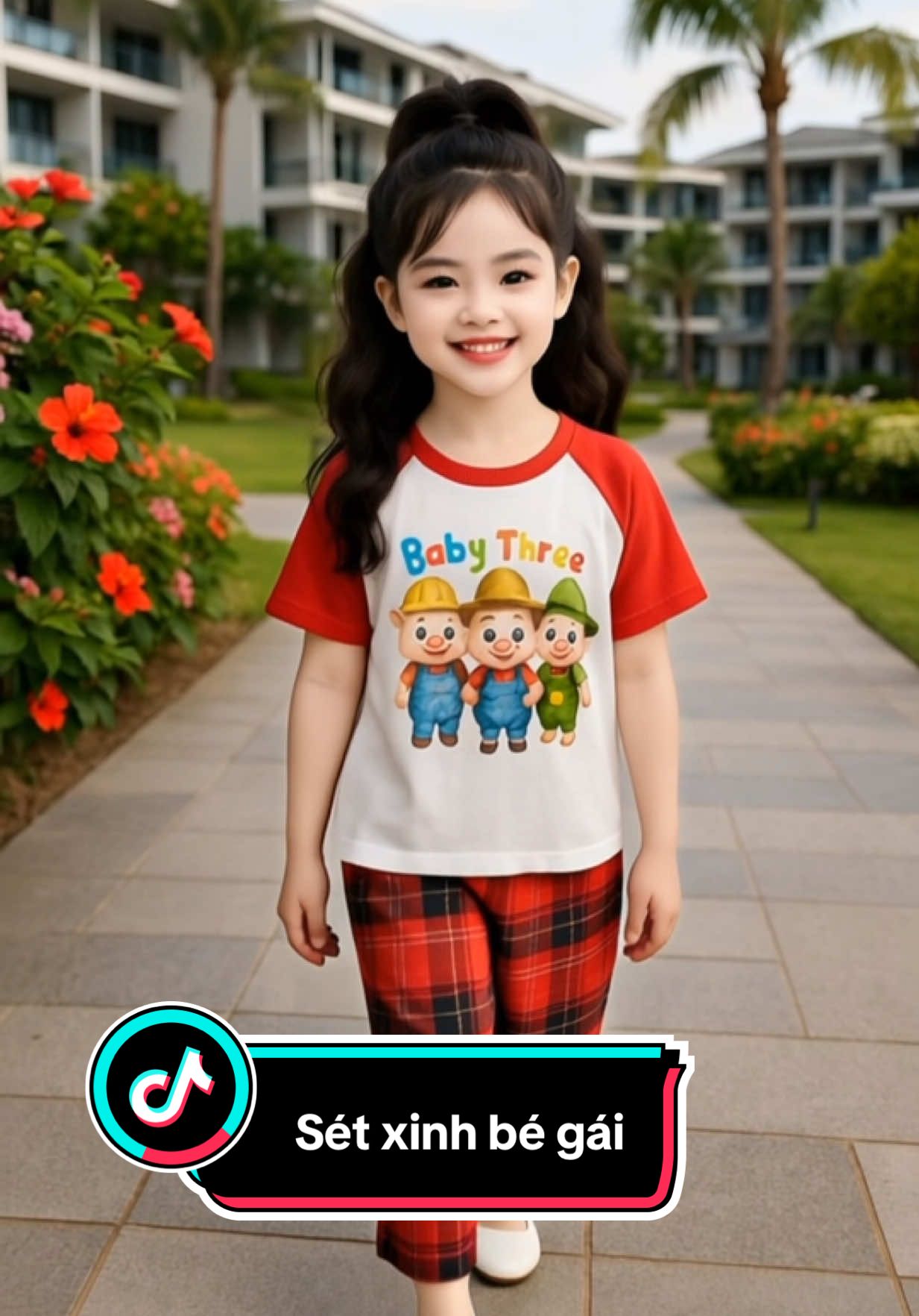Sét xinh bé gái#thoitrangtreem #setbobegaixinh #setbobegaidep #dobochobe #xuhuong 