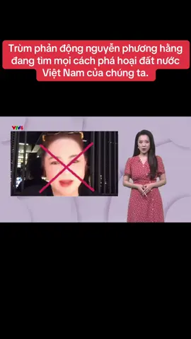 Trùm phản động nguyễn phương hằng đang tìm mọi cách phá hoại đất nước Việt Nam của chúng ta.#fyp #foryou #🇻🇳🇻🇳🇻🇳 #xuhuongtiktok #xuhuong 