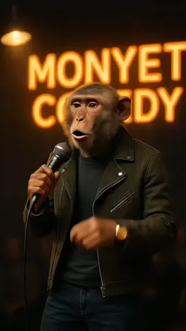 MONYET STAND UP KOMEDI #fyp #veo3 #monyetAI 