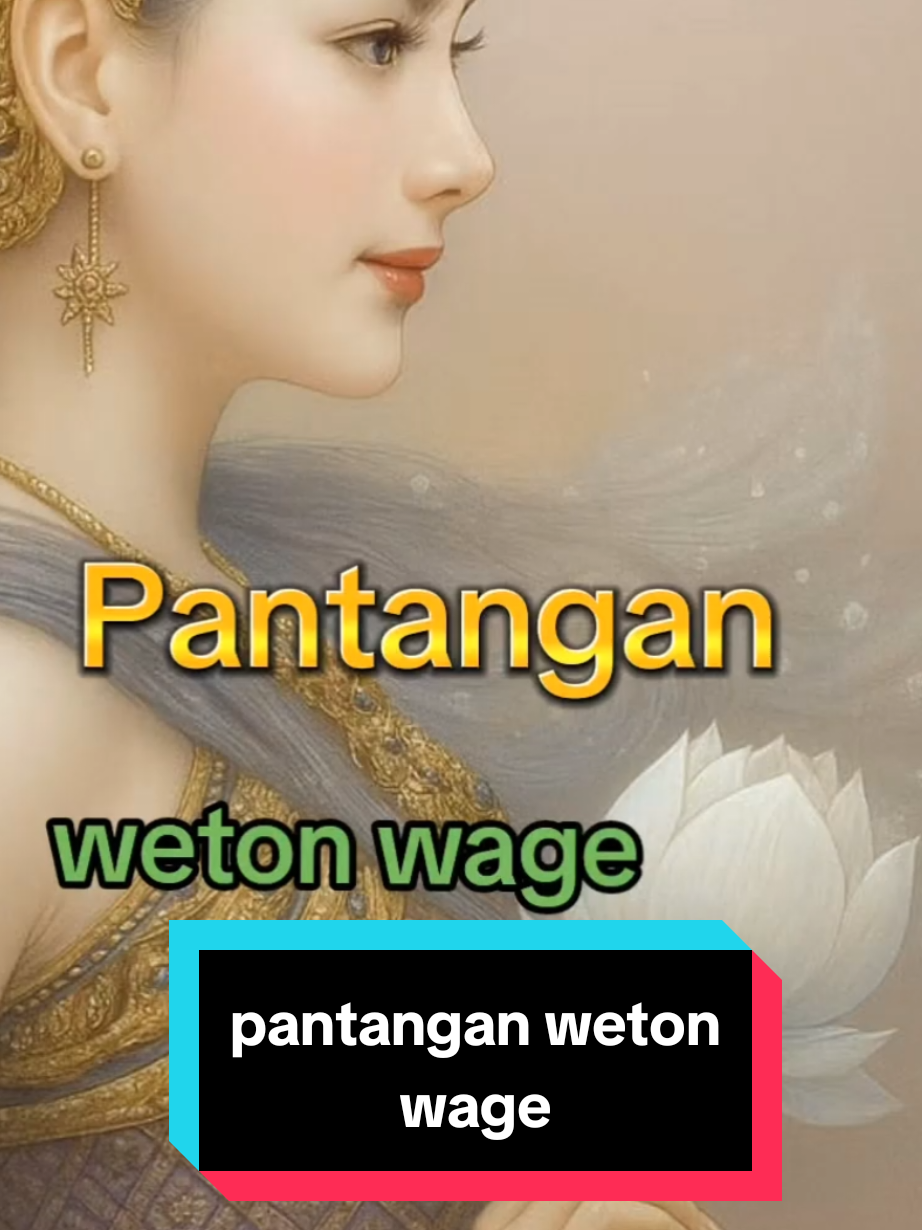 pantangan weton wage.  #fyp #tiktok #wetonwage #jawapride #wetonjawa 