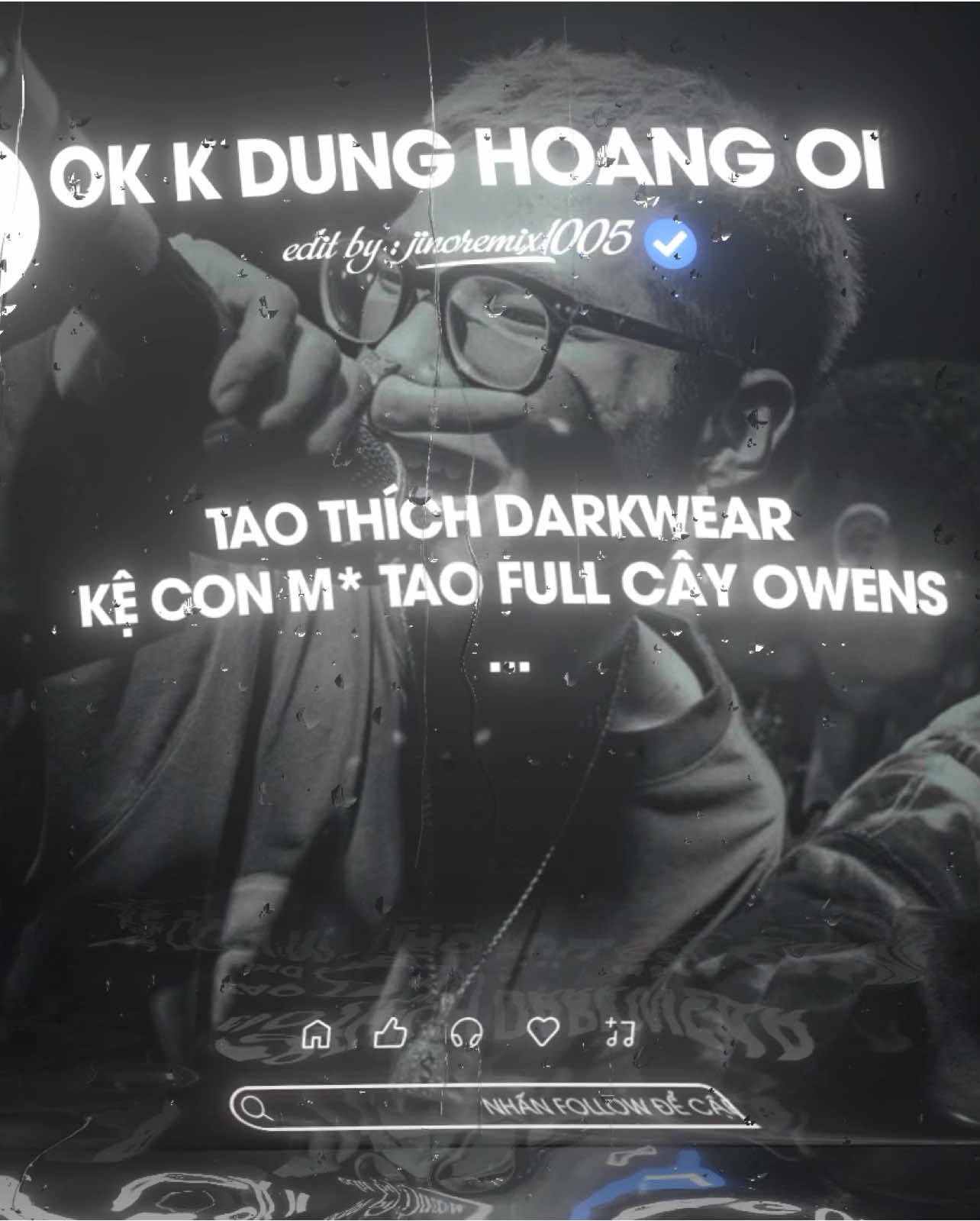 Đúng là khó trách, định mệnh mấy con chó rách... #music #lyrics #fyp #fly #remix 