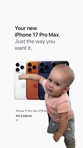 🍎iPhone RM9999……..？ #iphone #meme #apple #iphone17 #fyp 