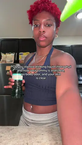 I look good 😌 #Chlorophyll #maryruths #bloating #guthealth #wellness 