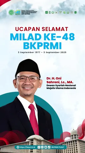🌟 Selamat Milad ke-48 BKPRMI 🌟 