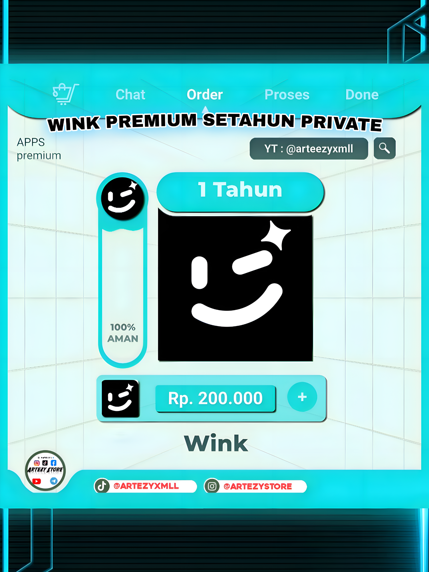 siapa yang lagi nyari wink premium!? sini sini order disini 1 tahun 200K ajaa! mau beli? langsung dm aja  dsini tentunya aman banget,testimoni banyak kok #apkpremiummurah #aplikasipremium #winkpremium #ampremium #ampremiummurah #xybca #lewatberanda #fyp #moots #4uu #masukberanda #foryoupage #fypシ゚ #berandafyp