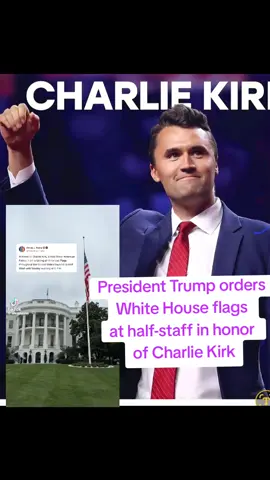 President Trump has declared that flags at the White House will be flown at half-staff in a formal gesture of respect and tribute to Charlie Kirk, the founder and president of Turning Point USA. Established in 2012, Turning Point USA is a grassroots organization dedicated to promoting conservative values among young people across the nation. Under Kirk's leadership, the organization has grown significantly, engaging thousands of students through events, campaigns, and educational programs designed to foster political awareness and activism.  Kirk is known for his passionate advocacy of free speech, economic freedom, and limited government, contributing to the broader conservative dialogue in the United States. The decision to lower the flags serves not only as a mark of respect for Kirk’s impact on young conservatives but also highlights the administration's recognition of the importance of youth engagement in shaping the future of American politics. This symbolic act reflects a commitment to honoring individuals who inspire and mobilize others to participate actively in democratic processes.