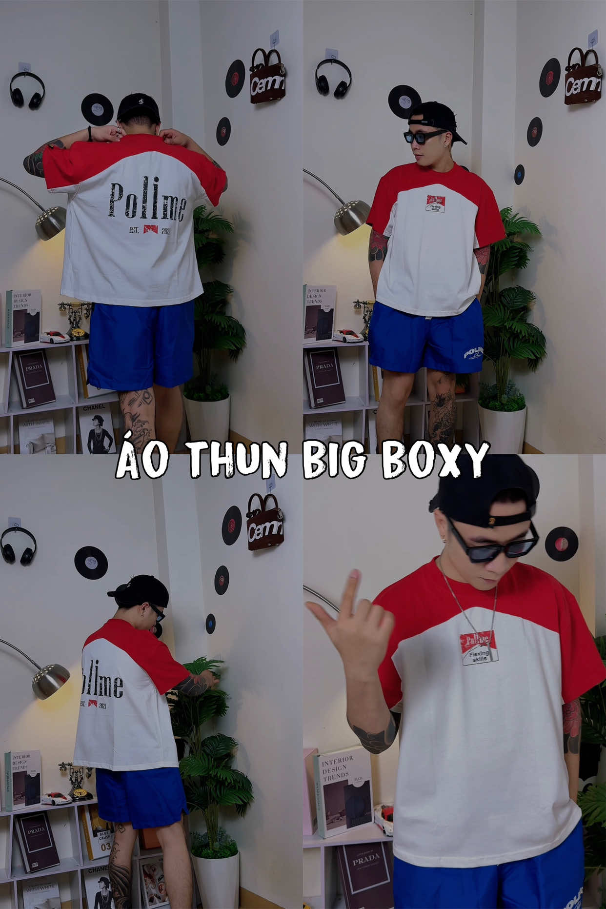 Áo thun big boxy #xuhuong #review #aothun #aothunboxy #pandax 