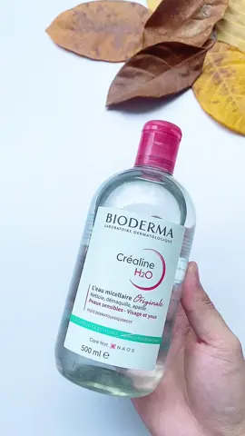 Bioderma Créaline H2O 🧴 chứa Micellar 🌸 nhẹ nhàng làm sạch bụi bẩn, lớp trang điểm và dưỡng ẩm 💧, phù hợp da nhạy cảm. #bioderma #nuoctaytrangduongda 