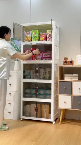 Tủ gấp trong suốt gia đình mới, rộng 40 cạnh, tủ quần áo ăn nhẹ, chất liệu nhựa PP, cửa đôi chống bụi #tugapgondanang #tugapgon 