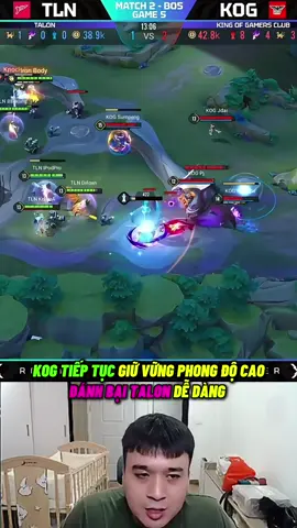 Kog thể hiện đẳng cấp đánh bại Talon sau khi thắng Ea #talon #earena 