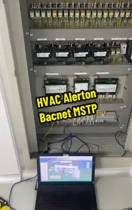 Test hệ thống  HVAC alerton. Giao thức Bacnet MSTP  #laptrinh #diencongnghiep #plc #Havc #thietbidien 