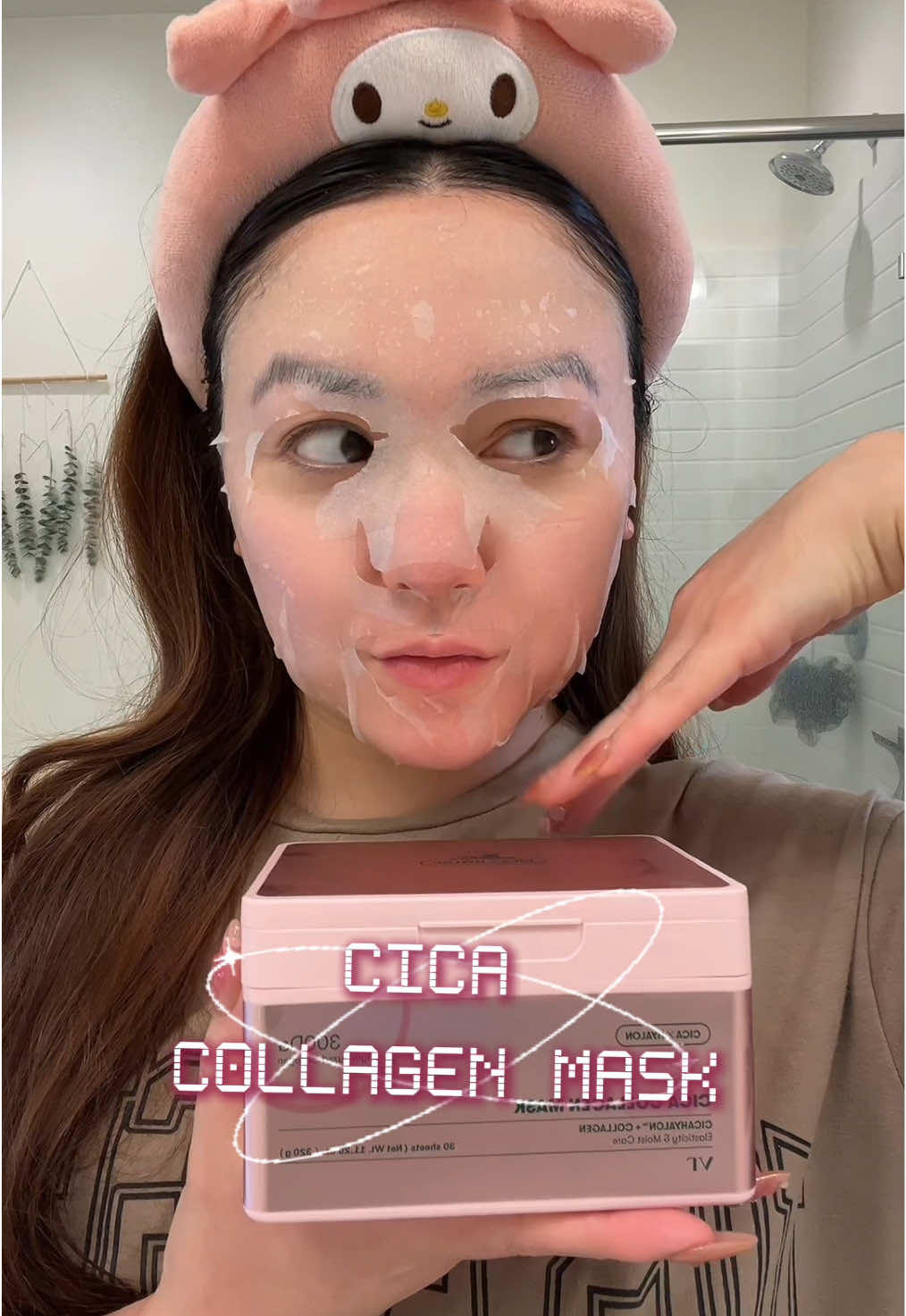 A daily face mask to boost your collagen 🥰 @VTcosmetics_official #cicacollagenmask #vtcosmetics #skincare #beauty #fyp 