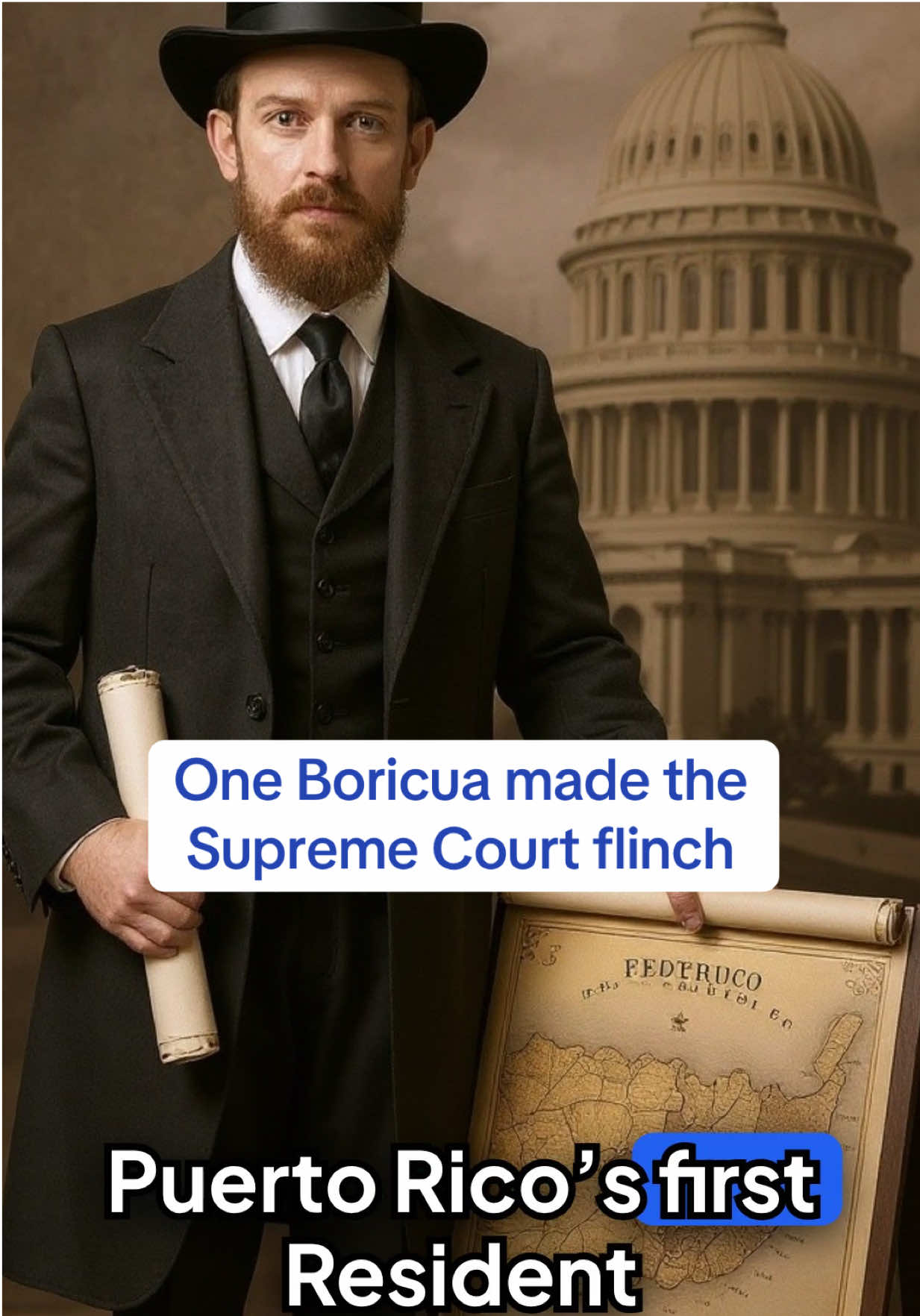 A Boricua lawyer made the Supreme Court say “not alien,” exposing the Insular Cases that still shape our rights. Which right should reach PR first. #PuertoRicoHistory #Borinquen #PuertoRicanPride #Insular #FedericoDegetau Insular Federico Degetau Isabel González Puerto Rico  Puerto Rican history Puerto Rican pride Puerto Rican culture Borinquen Puerto Rican news
